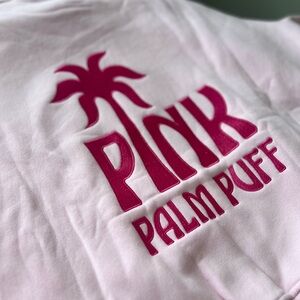 BRAND NEW Pink Palm Puff Classic Puff hoodie in pink XXS in box
